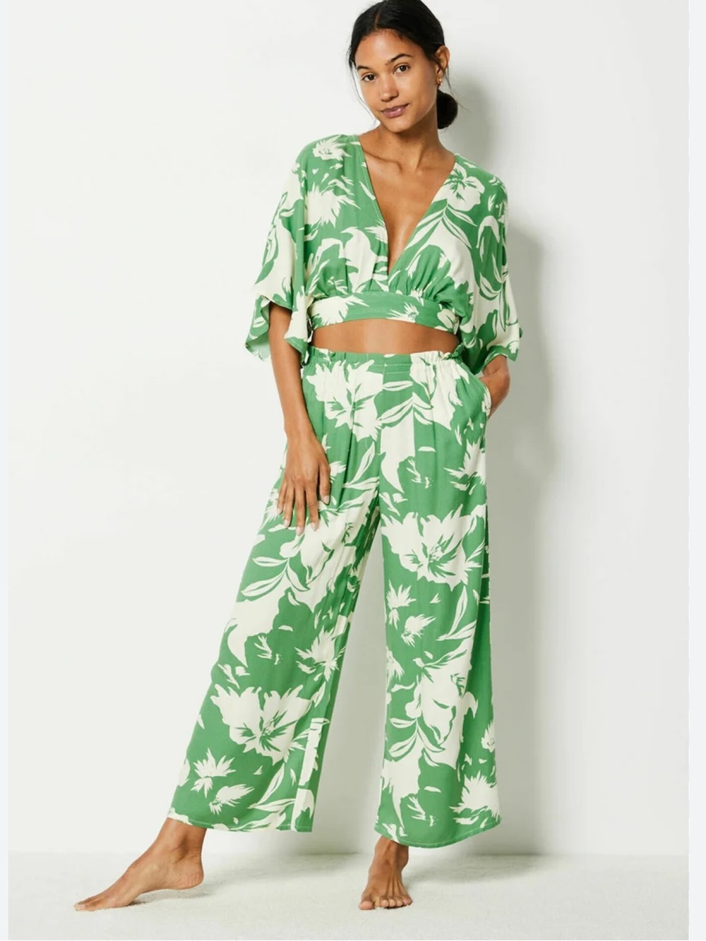 🆕 ETAM Jubika floral co-ord set